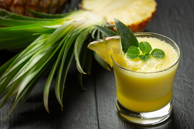 suco de abacaxi com hortelã emagrece