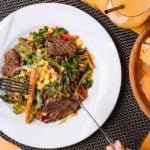 Receita de salada de carne light: gostosa e diferente