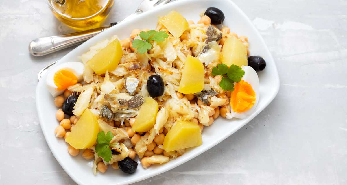 Salada de bacalhau