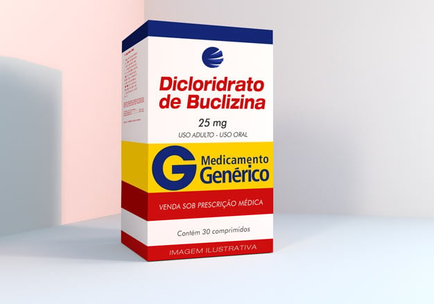 caixa buclima dicloridrato de buclizina