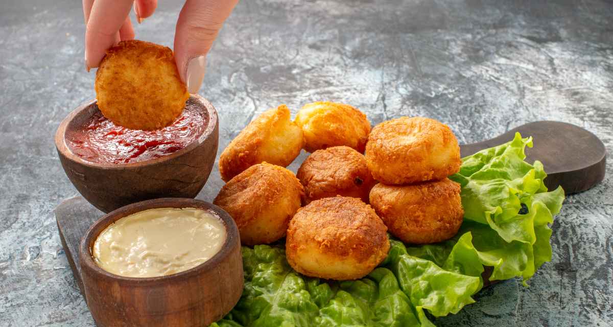 Bolinho de queijo assado