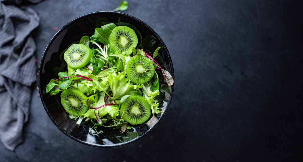 Salada de legumes com frutas