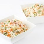 Receita fácil de salada de mandioquinha light cremosa