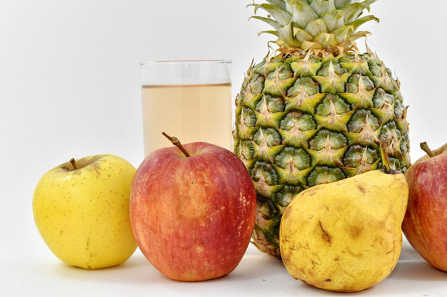 suco de maçã pera e abacaxi