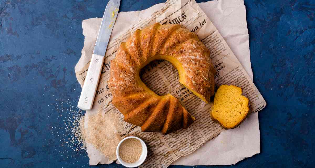 Bolo de abóbora low carb