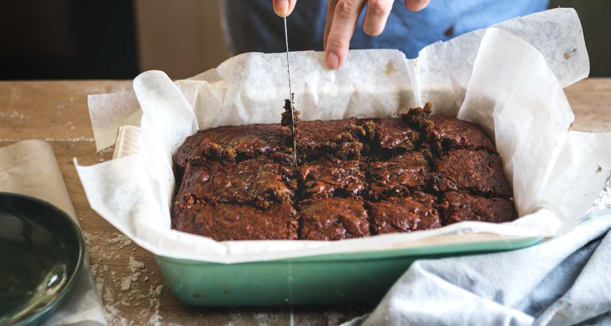 Bolo de chocolate low carb