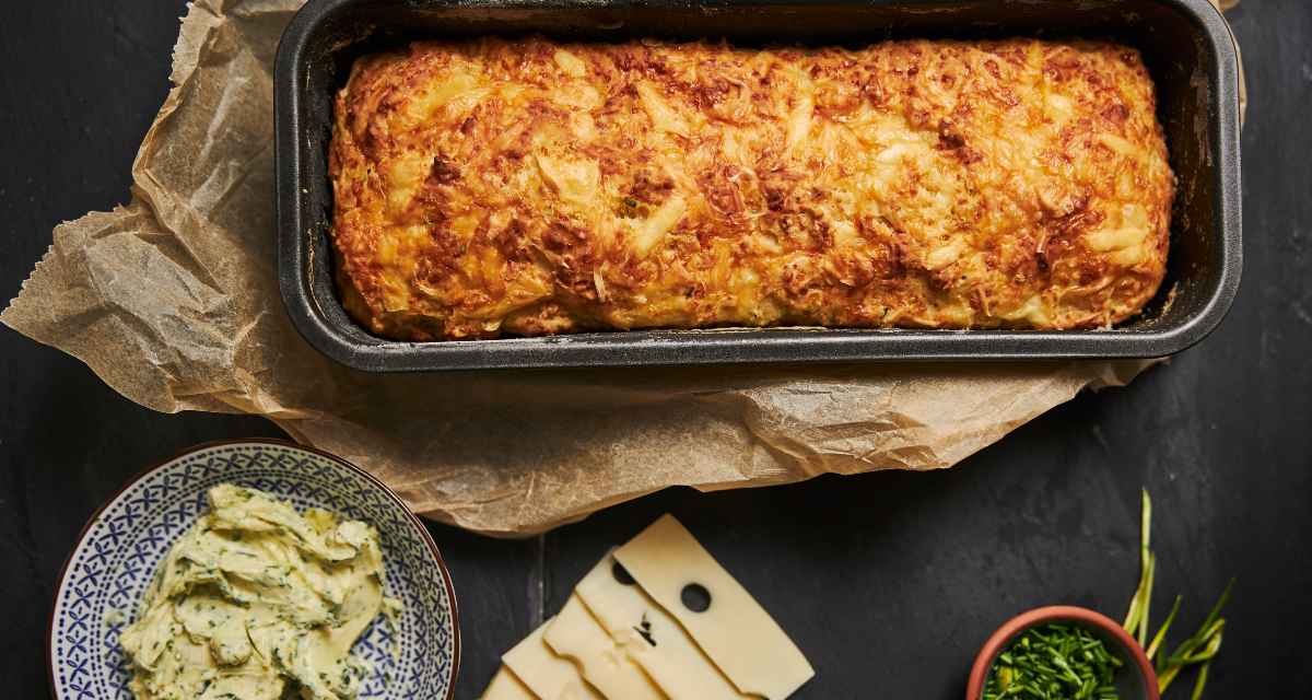 Bolo de queijo low carb