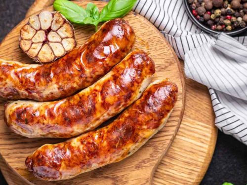Linguiça vegana