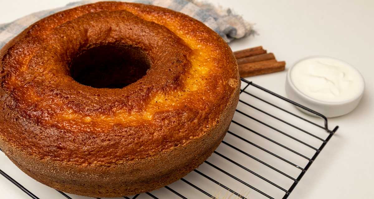 Bolo de amendoim low carb