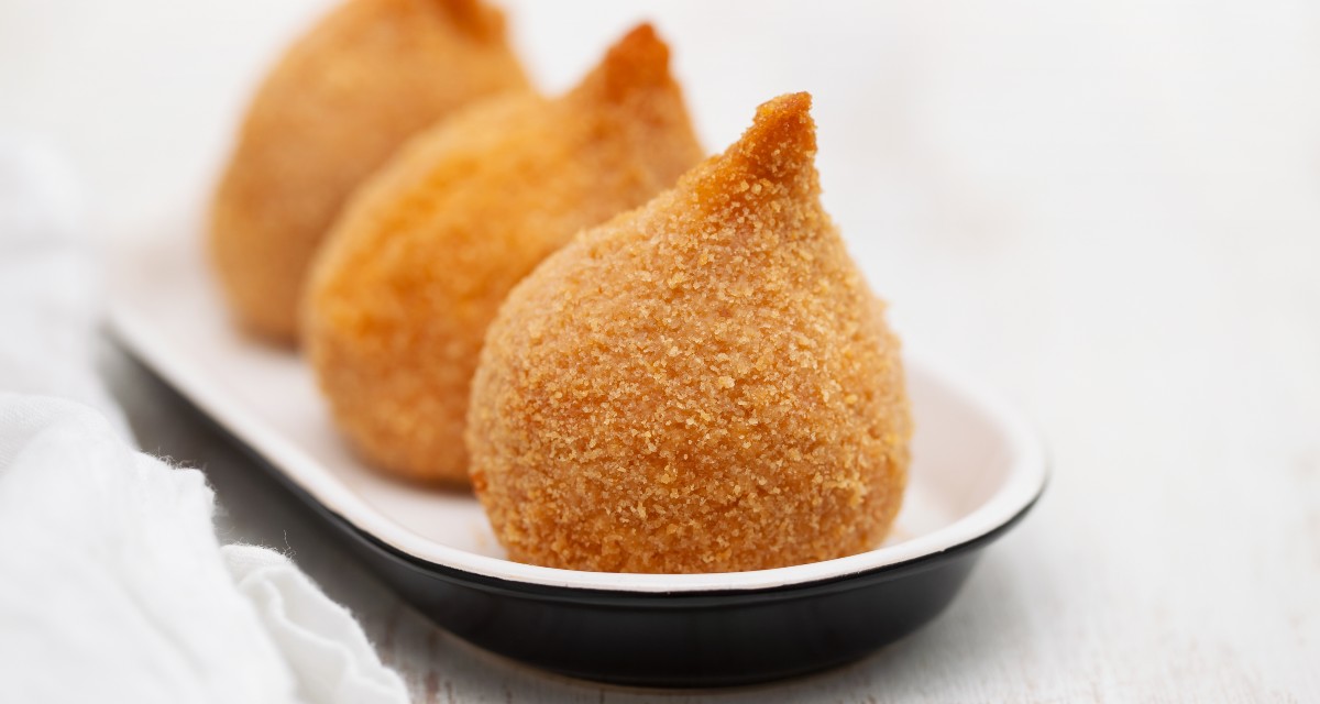 Coxinha de mandioca