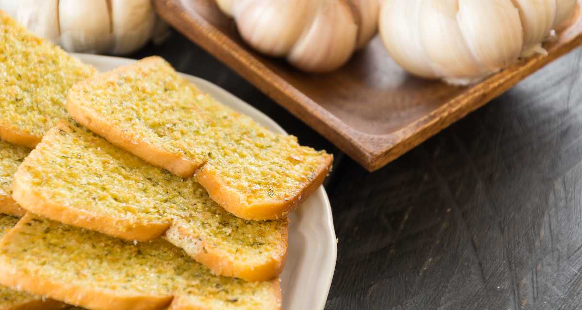 Pão de alho low carb