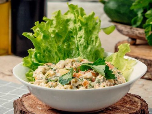 Salpicão low carb