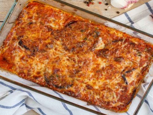 Berinjela à parmegiana