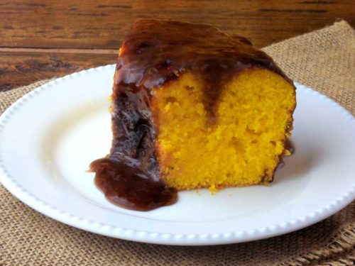 Bolo de cenoura low carb