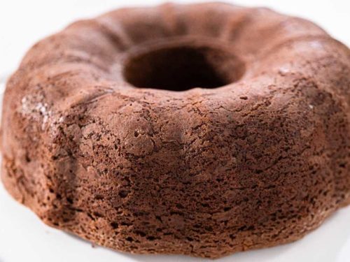 Bolo de chocolate low carb