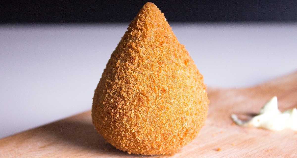 Coxinha de batata doce