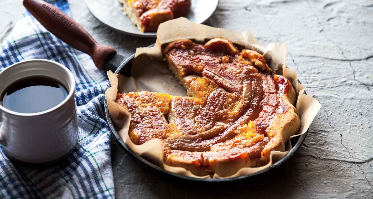 Torta de banana low carb