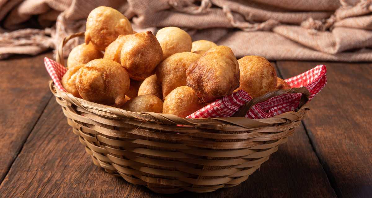 Bolinho de chuva vegano