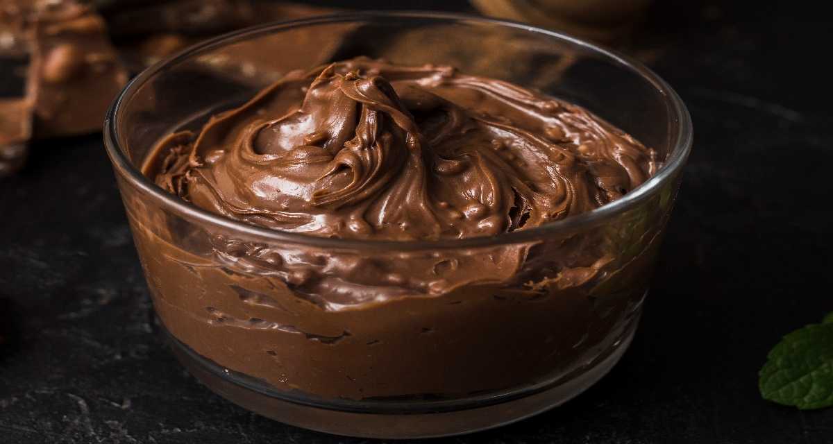 Mousse de chocolate low carb