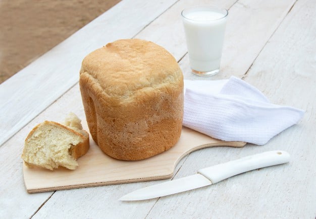 pão light com kefir