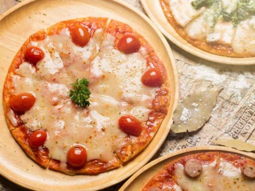 ´Pizza de couve-flor