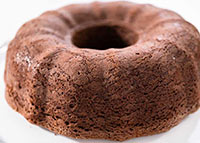 Bolo de chocolate proteico