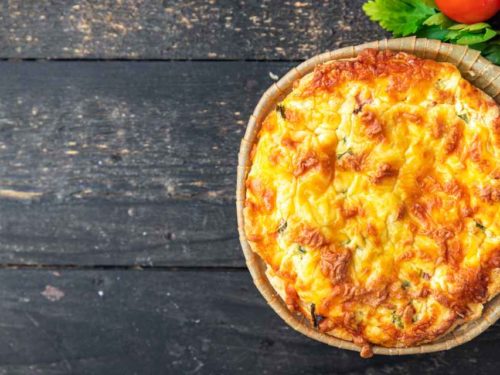 Quiche low carb