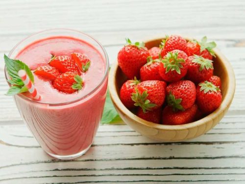 Smoothie de morango