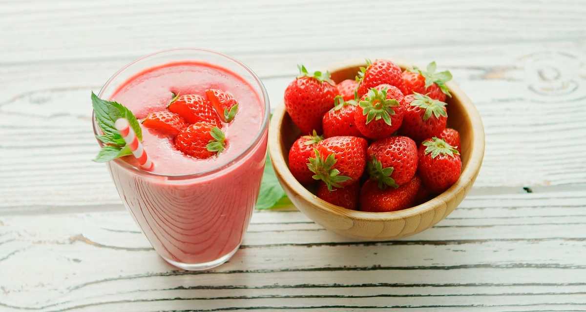 Smoothie de morango