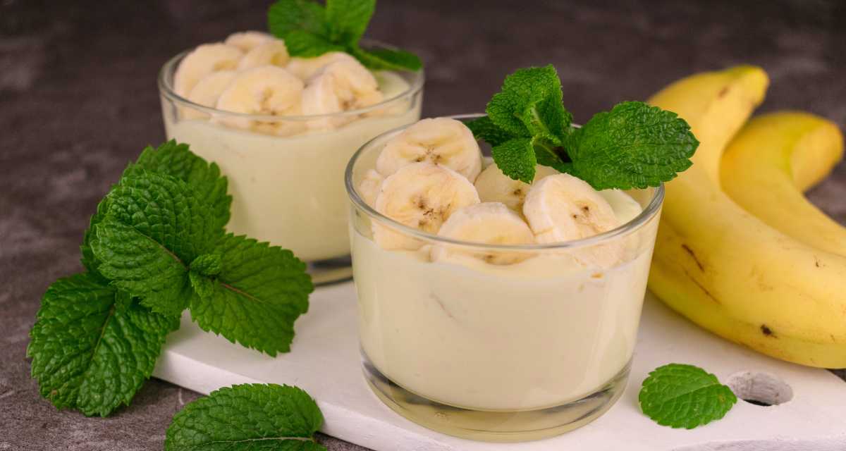 Mousse de banana