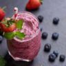 Smoothie de frutas vermelhas