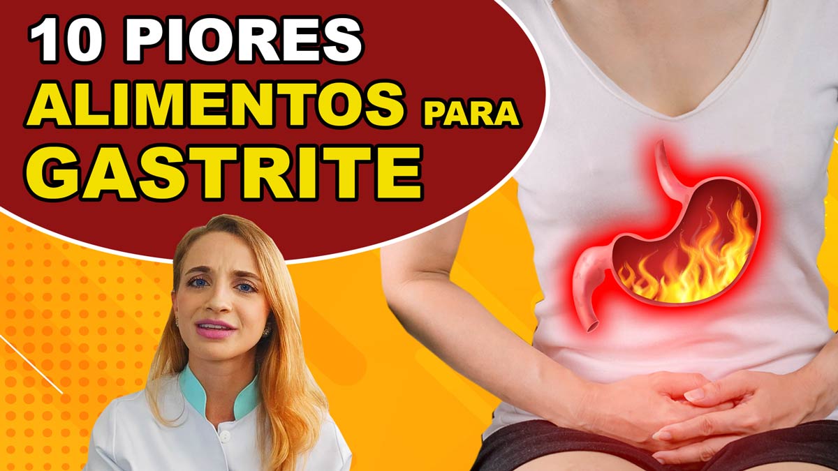 [VÍDEO] 10 piores alimentos para gastrite - MundoBoaForma