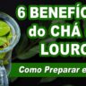 benefícios do cha de louro