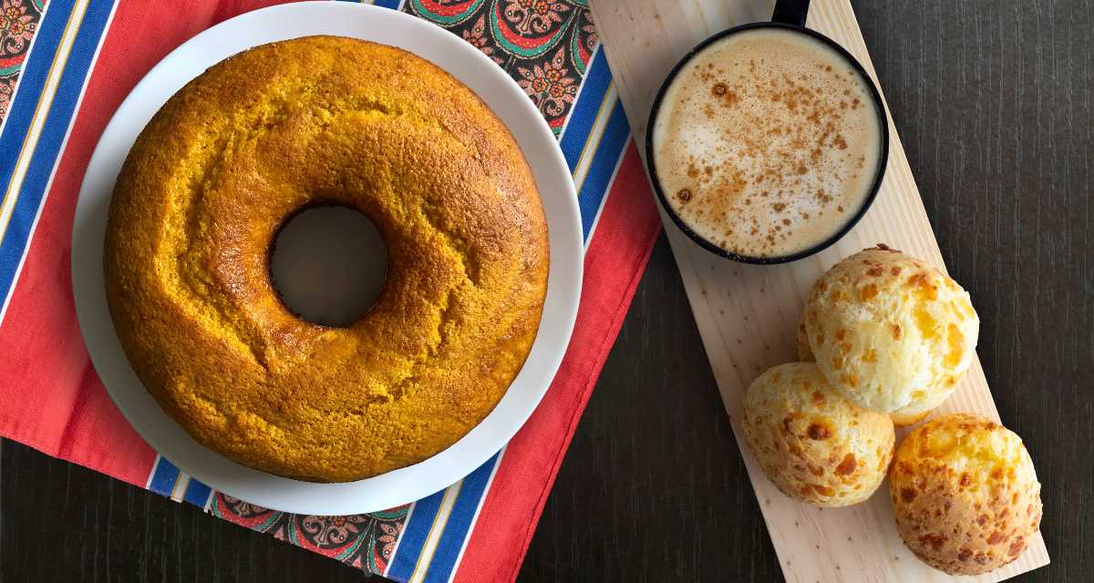 Bolo de pão de queijo