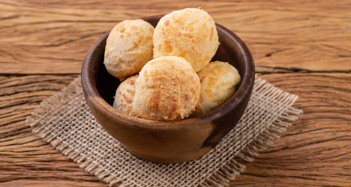 Pão de queijo de airfryer