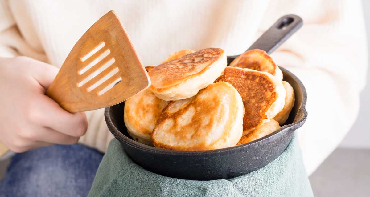 Pão de queijo de frigideira