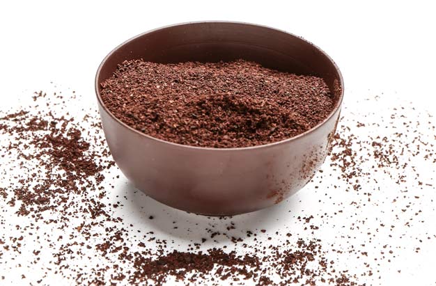 pó de café de açaí