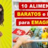 capa vídeo alimentos baratos para emagrecer