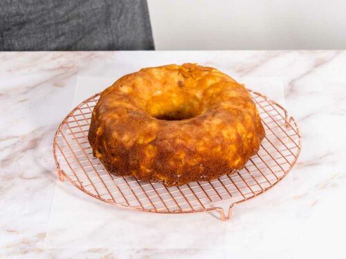 Bolo de maçã