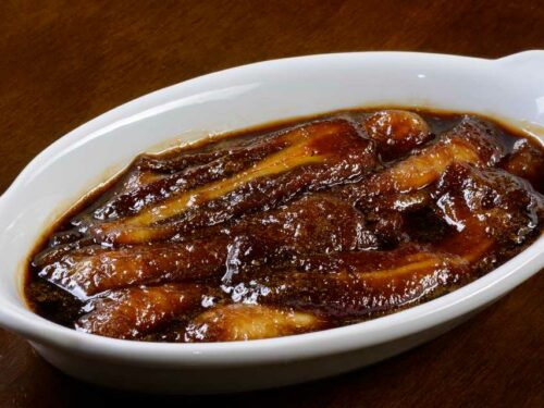 Doce de banana verde