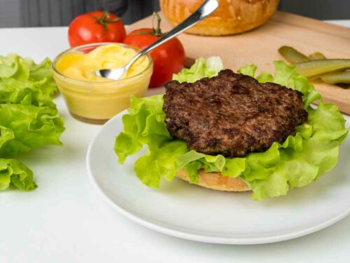 Hambúrguer na AirFryer