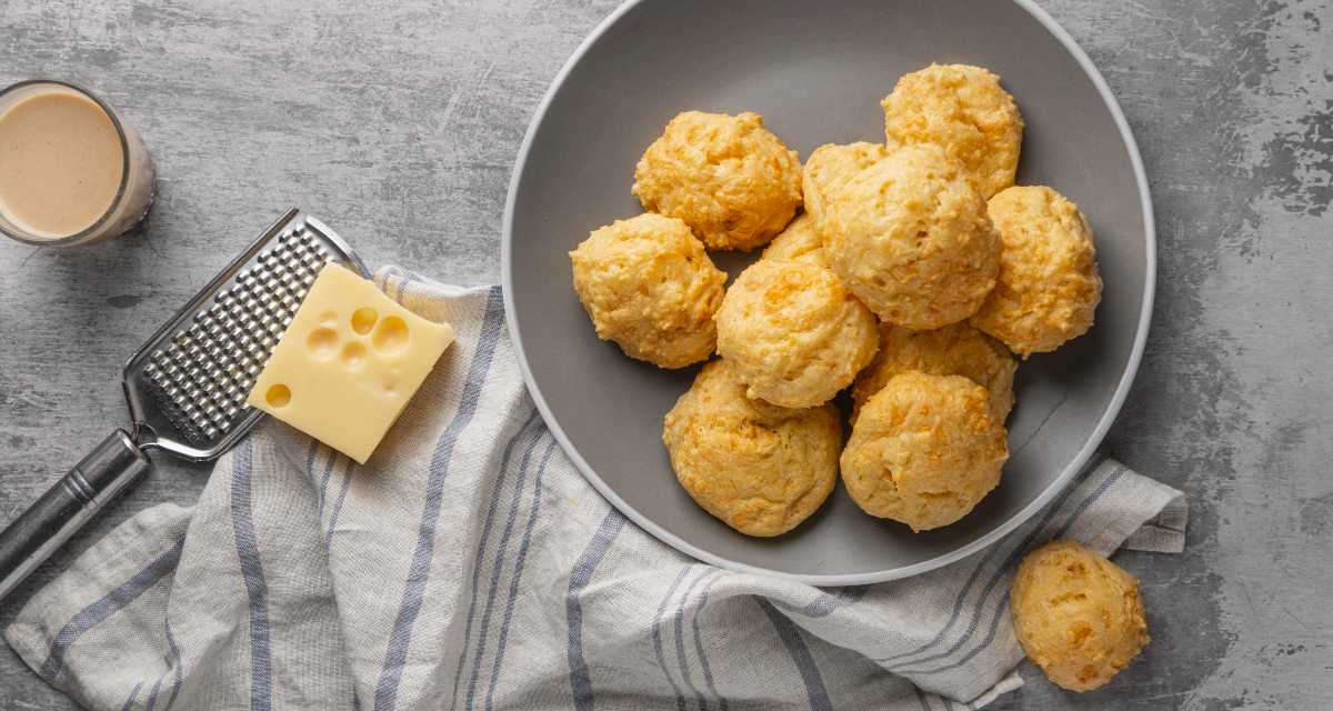 Pão de queijo de AirFryer