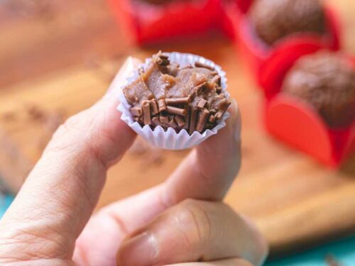 Brigadeiro de whey
