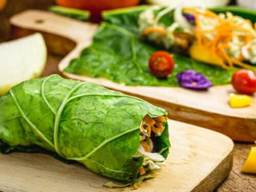 Wrap de couve