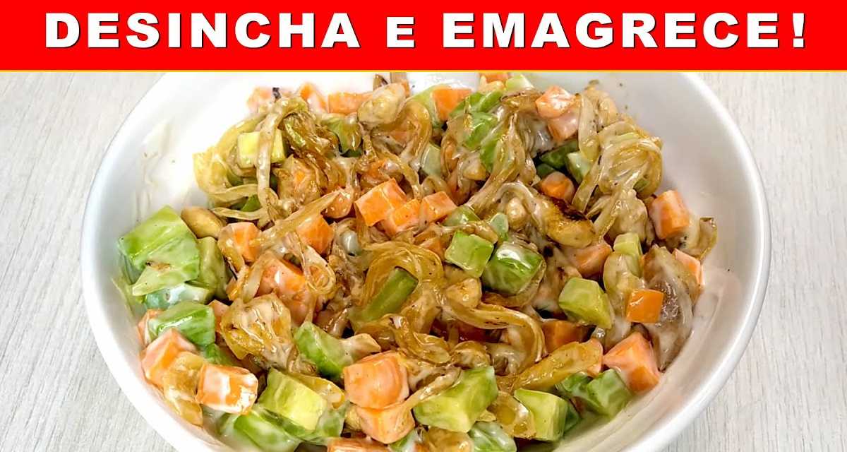 Salada para desinchar