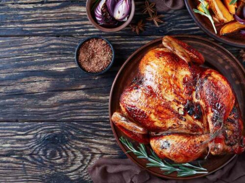 Frango com cebola