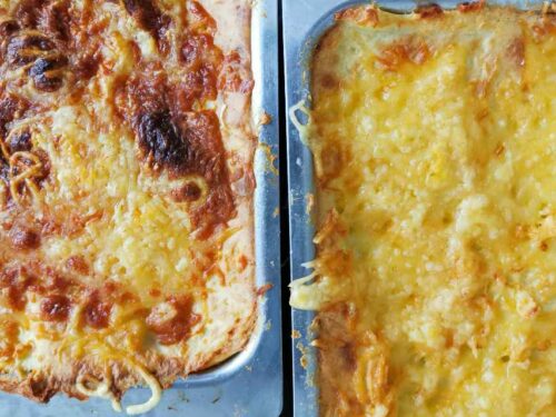 Arroz gratinado