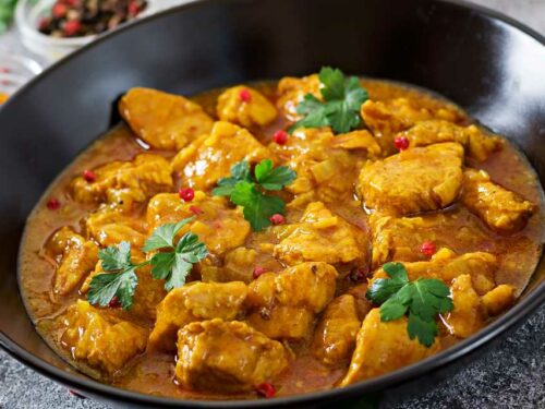 Frango ao curry