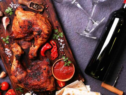 Frango ao vinho