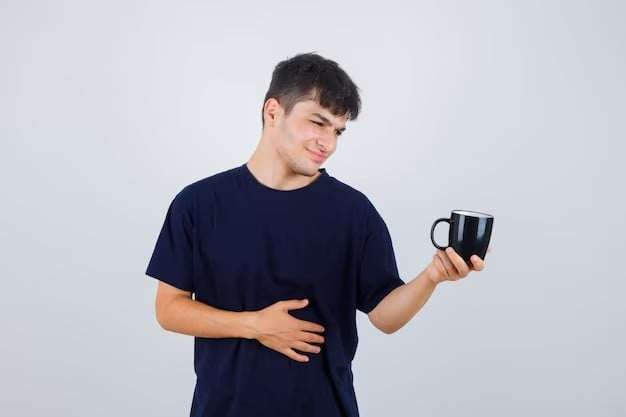 Café dá dor de estômago